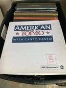 (Qty 20) LP records various box sets tote