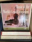 (Qty 19) LP record box sets