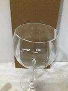 (Qty 4) crystal wine glasses