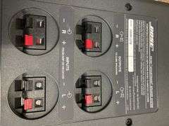 Bose acoustimass model AM–500 subwoofer speakers and surround sound