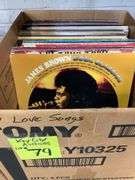 (Qty 50) love song LP records