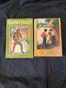(Qty3) Robin Hood, 20K Leagues, Tom Sawyer Book Lot