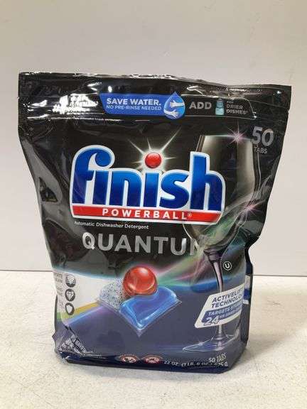 (Sealed) finish Powerball dishwasher tabs