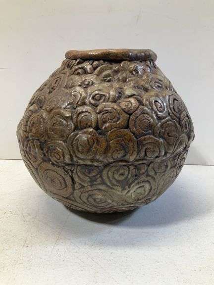 8” Clay Coil pot