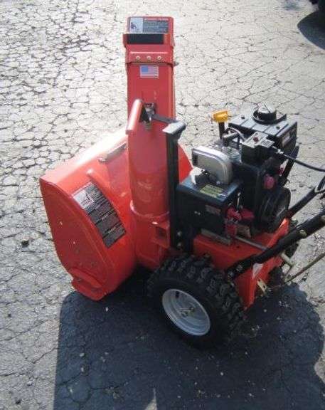 Arien’s model ST5520E 2-Stage Snow Blower