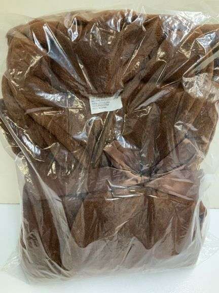 Robe One sized Terry cloth brown