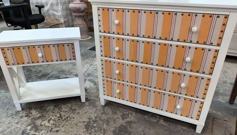 (2) dresser 34"x34"X12 side table 24"x24.5x12