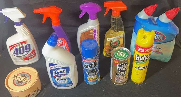(10) Home cleaning Double Clorox supplies