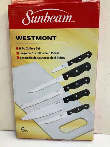 NEW Sunbeam six piece cutlery set