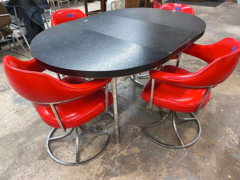 Mid Century Modern Dining - Unique Decor - Wood Chairs - Full house Consignment Sale
