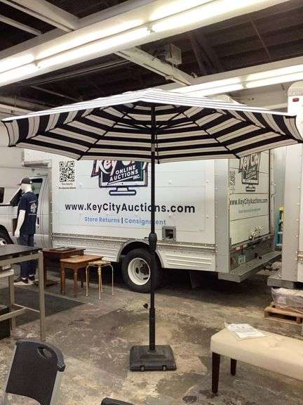 Members mark sunbrella and patio umbrella stand on wheels