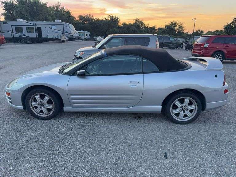 2001 MITSUBISHI Eclipse VIN# 4A3AE85H81E112159 COMMENTS: NO KEY, ABAND, SEE DESRIPTION