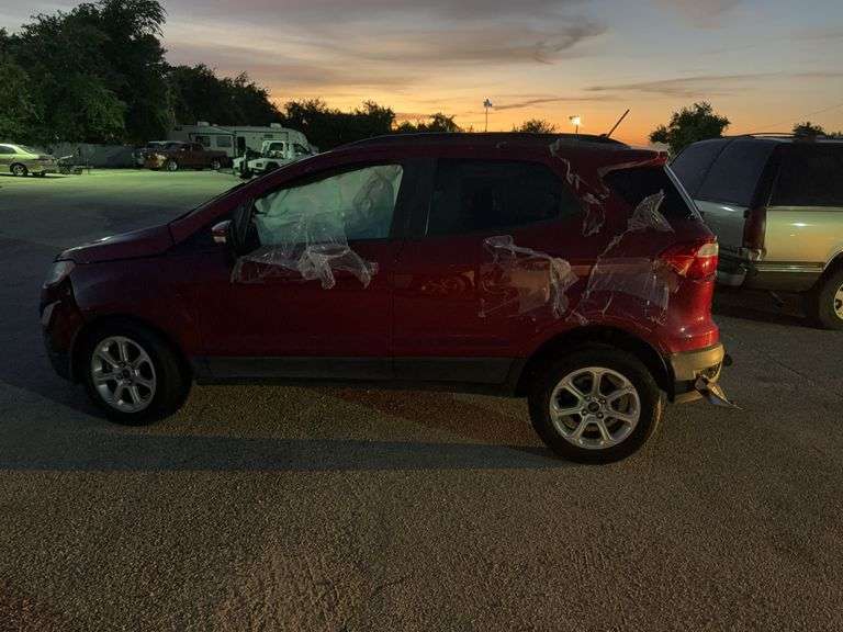 2020 FORD Ecosport VIN# MAJ3S2GE7LC365854 COMMENTS: NO KEY, WRECKED SEE DESCRIPTION