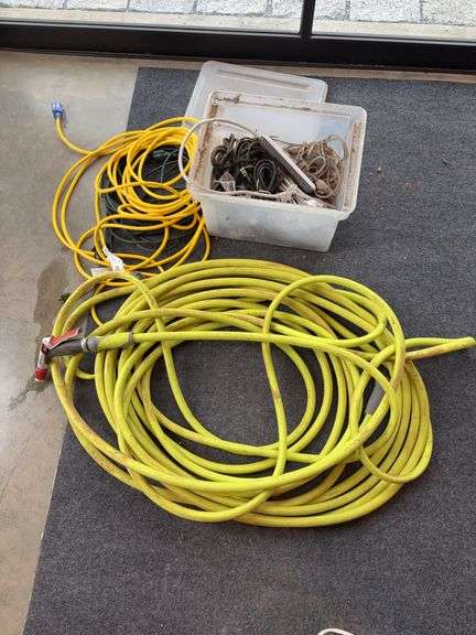 Extension Cords and Garden Hose