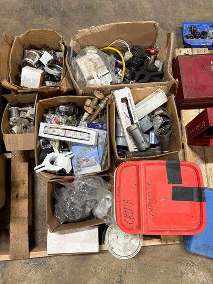 Skid of Electrical Fittings
