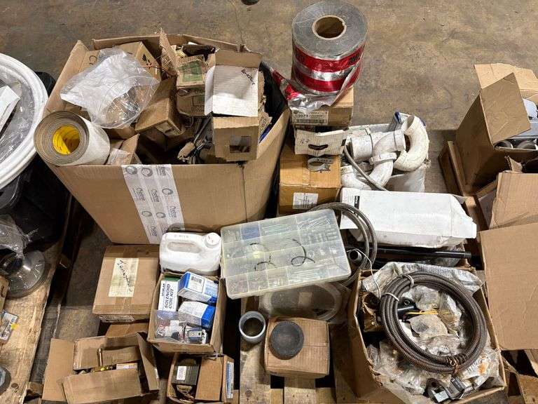 Skid of Plumbing Supplies