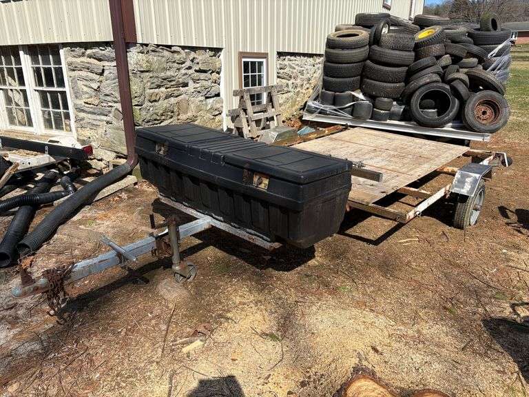 1988 Cross Country Quad Trailer - WITH TITLE