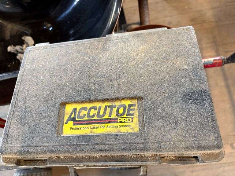 Go-Kart Laser Toe Setting System