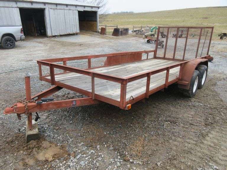 16' Landscape Trailer