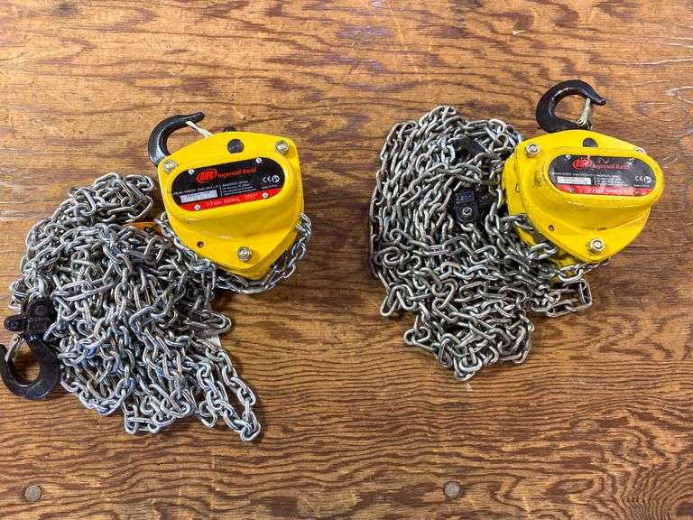 Ingersoll Rand Chain Hoists