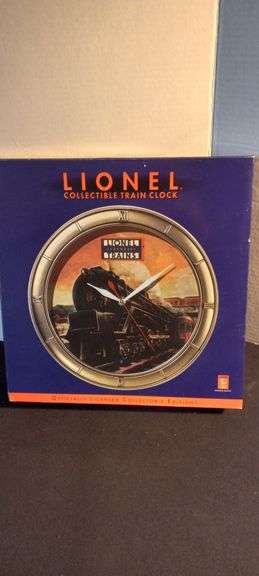 Lionel Train Clock