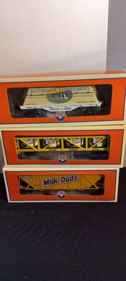 Lionel Milk Duds + Creamery Cars