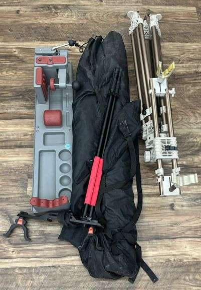 The Sportsman's Deer Blind Shelf and Shooting Rest by Texas Hunter The Sportsman's Deer Blind Shelf and Shooting Rest by Texas Hunter