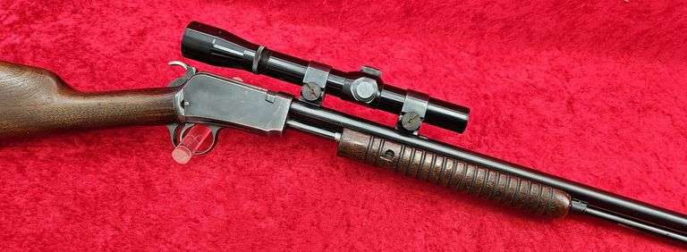 Winchester 62A 22 cal. Pump w/scope
