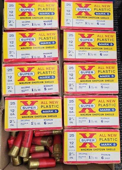 245 Ct Western Super X 12ga Shotgun Shells - Kramer Auction LLC