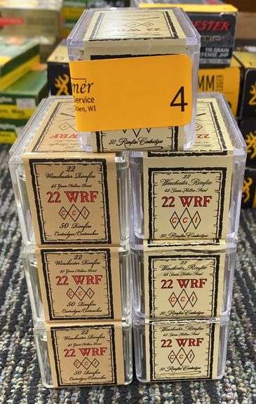 350 rds. CCI 22 WRF Ammo