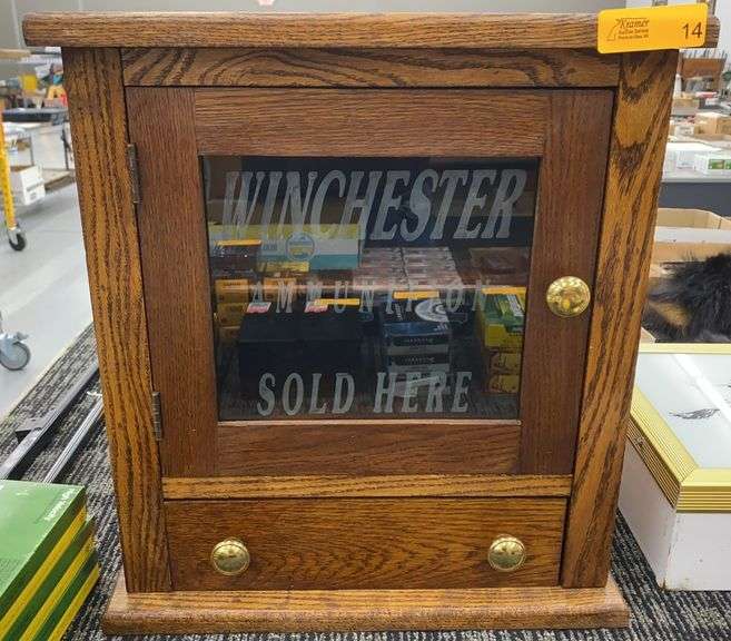 Winchester Store Front Ammunition Display