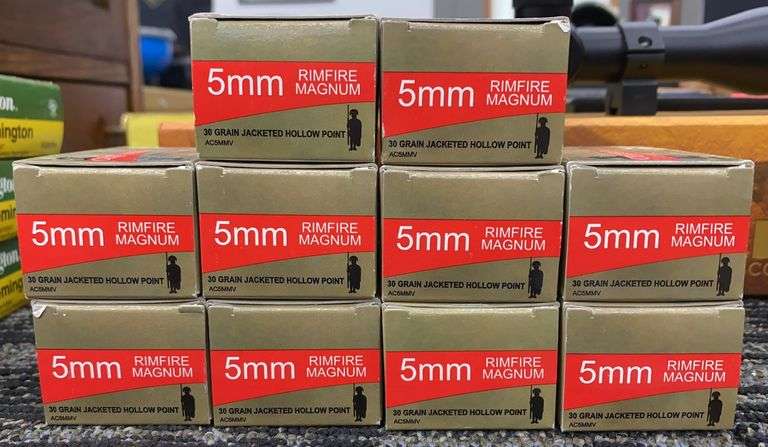 500 rds. Centurion 5mm Rem Mag Ammo
