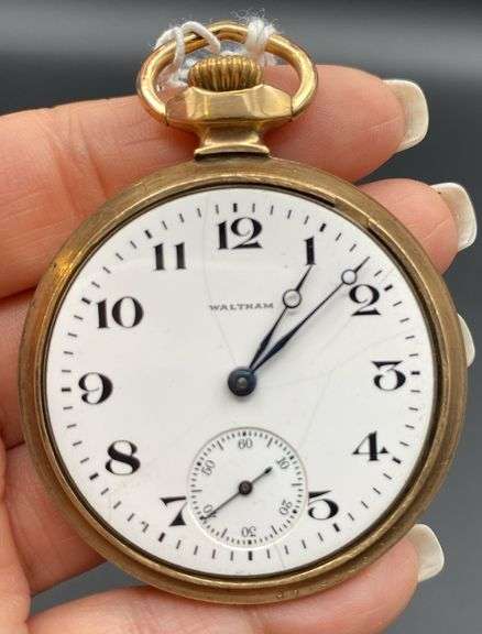 Engraved Waltham Pocket Watch