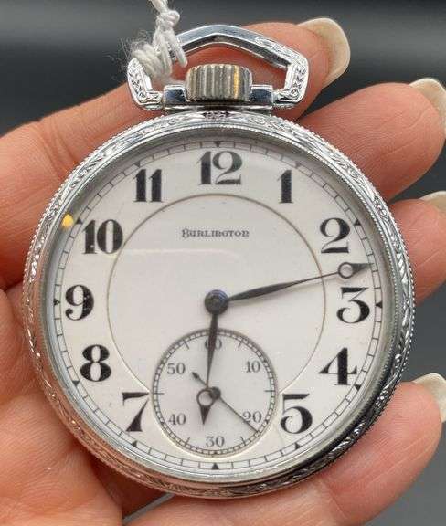 Burlington Pocket Watch