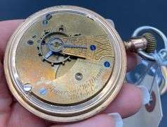 Waltham Multi Colored Dial Pocket Watch