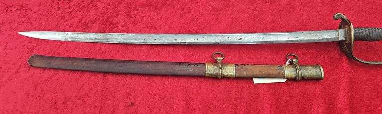 Collins & Co. 1861 dated Officers Sword