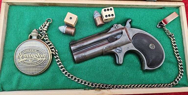 Antique Remington   Double Derringer  41 Rim Fire