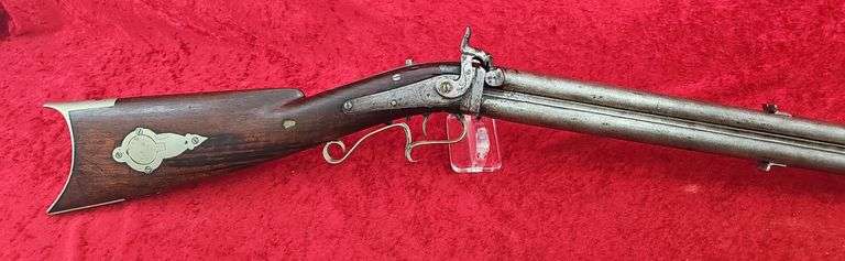 Rare Swivel Breech 40 cal. O/U Perc. Rifle