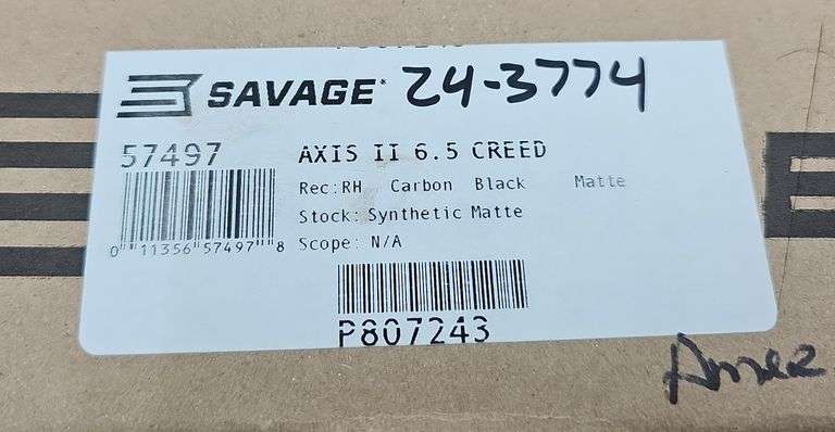 Savage  Axis  6.5 Creedmoor  Rifle
