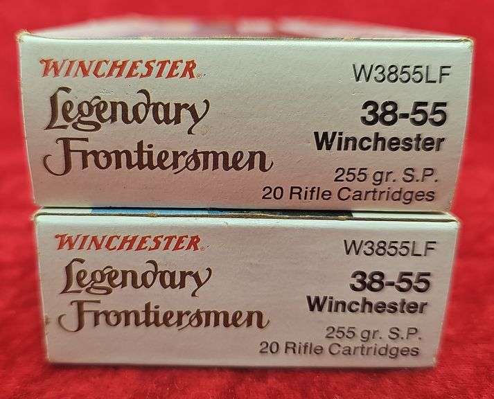 40 rds of Legendary Frontiersman 38-55 Ammo