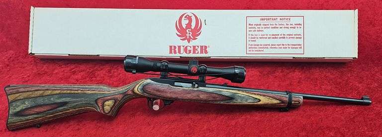 Ruger  10/22  22LR   Carbine w/scope