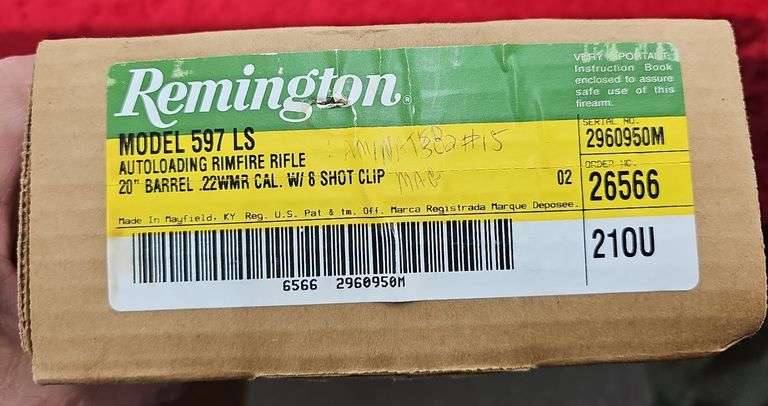 Remington   Model 597   22 WIN Mag  Rifle