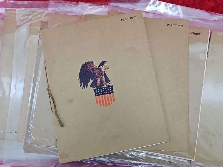Set of 24 individual Picture Books of "Why America Won the War"