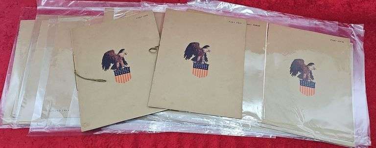Set of 24 individual Picture Books of "Why America Won the War"