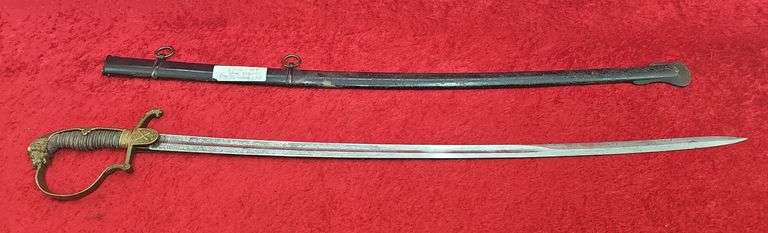 WWI era German/Prussian Lion Head Sword