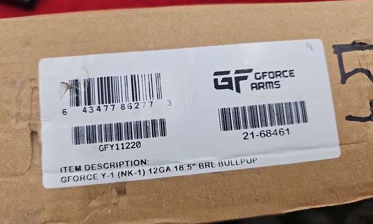GForce  Model GFY-1  12 ga.  Shotgun