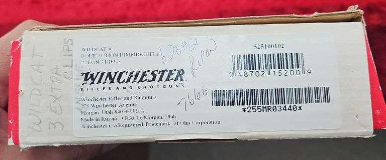 Winchester  Wildcat  22 cal.  Bolt Action Rifle