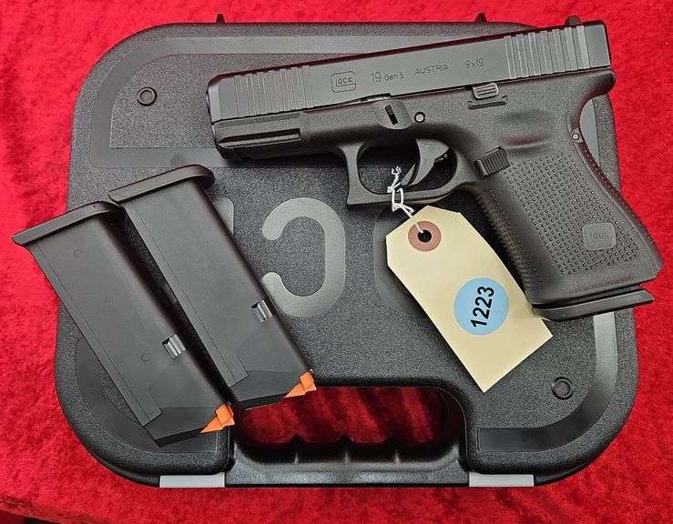 Glock  Model 19 GEN 5  9mm  Pistol