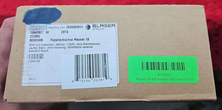 Mauser  M18  6.5 Creedmor  Rifle NIB