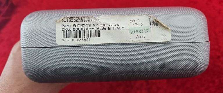 Tanfoglio EAA  Witness Match   40 cal.   Pistol